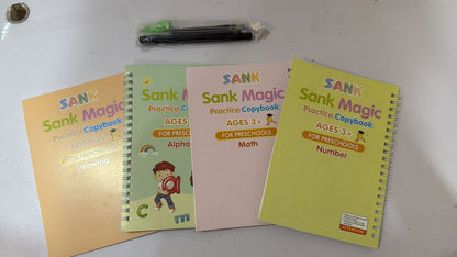 Sank Magic Book Reusable Handwriting Book