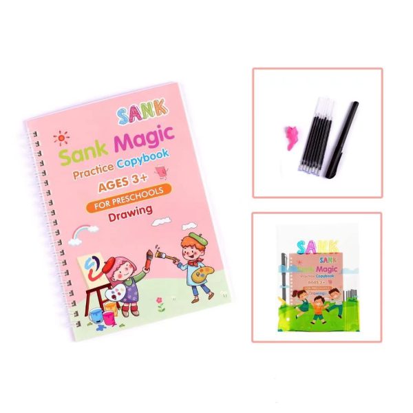 Sank Magic Book Reusable Handwriting Book