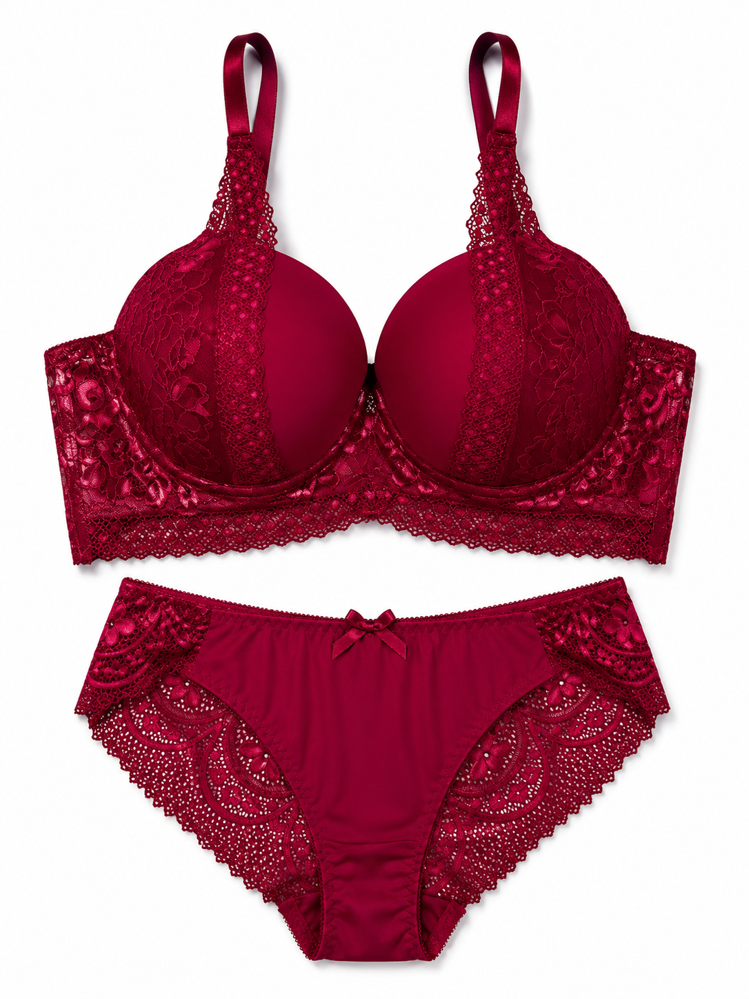 Premium Padded Lace Lingerie Set for Women